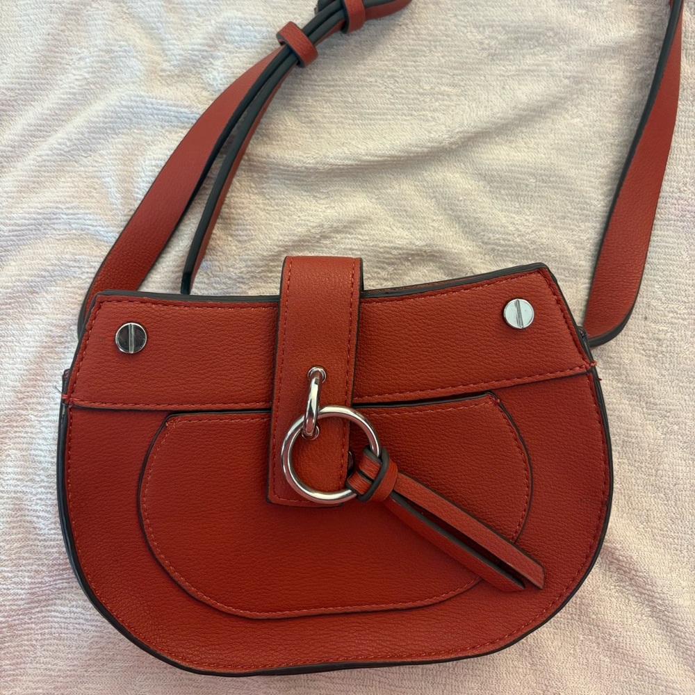 Danielle Nicole Red Belt/Crossbody Bag